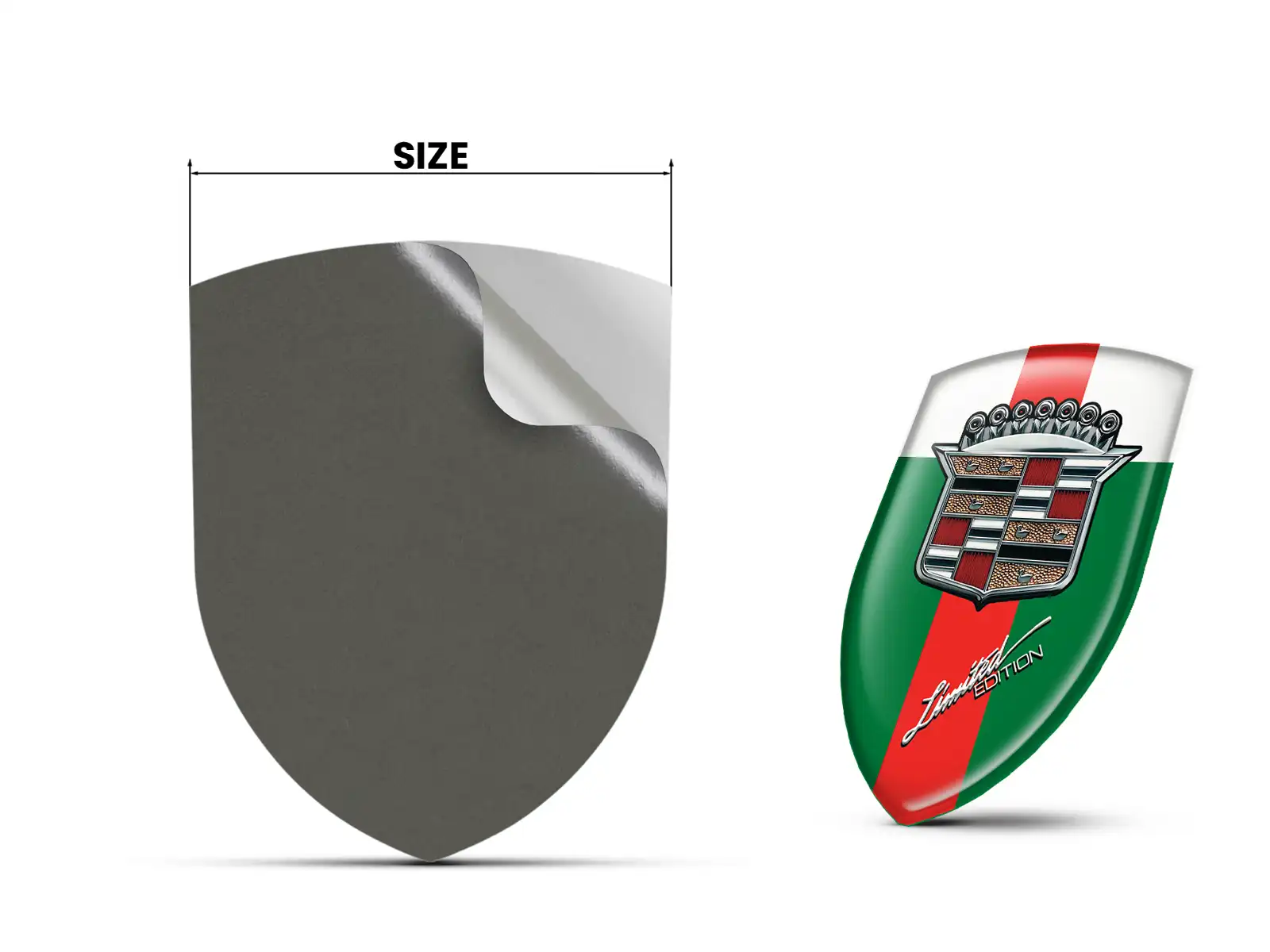 Cadillac Silikonsticker Robust Hochwertig Professionell ST